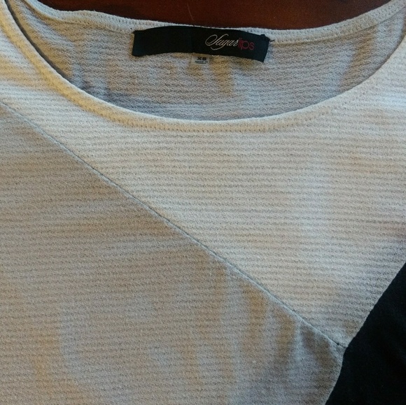 Retro Colorblock Oversized Lightweight Sheer Top - Picture 6 of 6